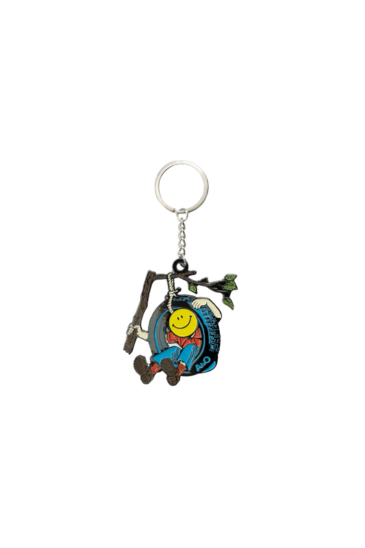 AbO Swing Metal Keychain