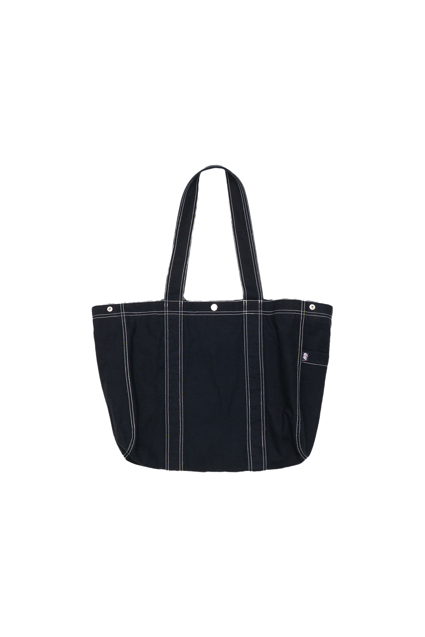 AbO Canvas Tote Bag Black Canvas