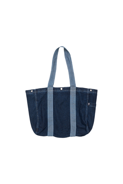 AbO Denim Tote Bag Blue