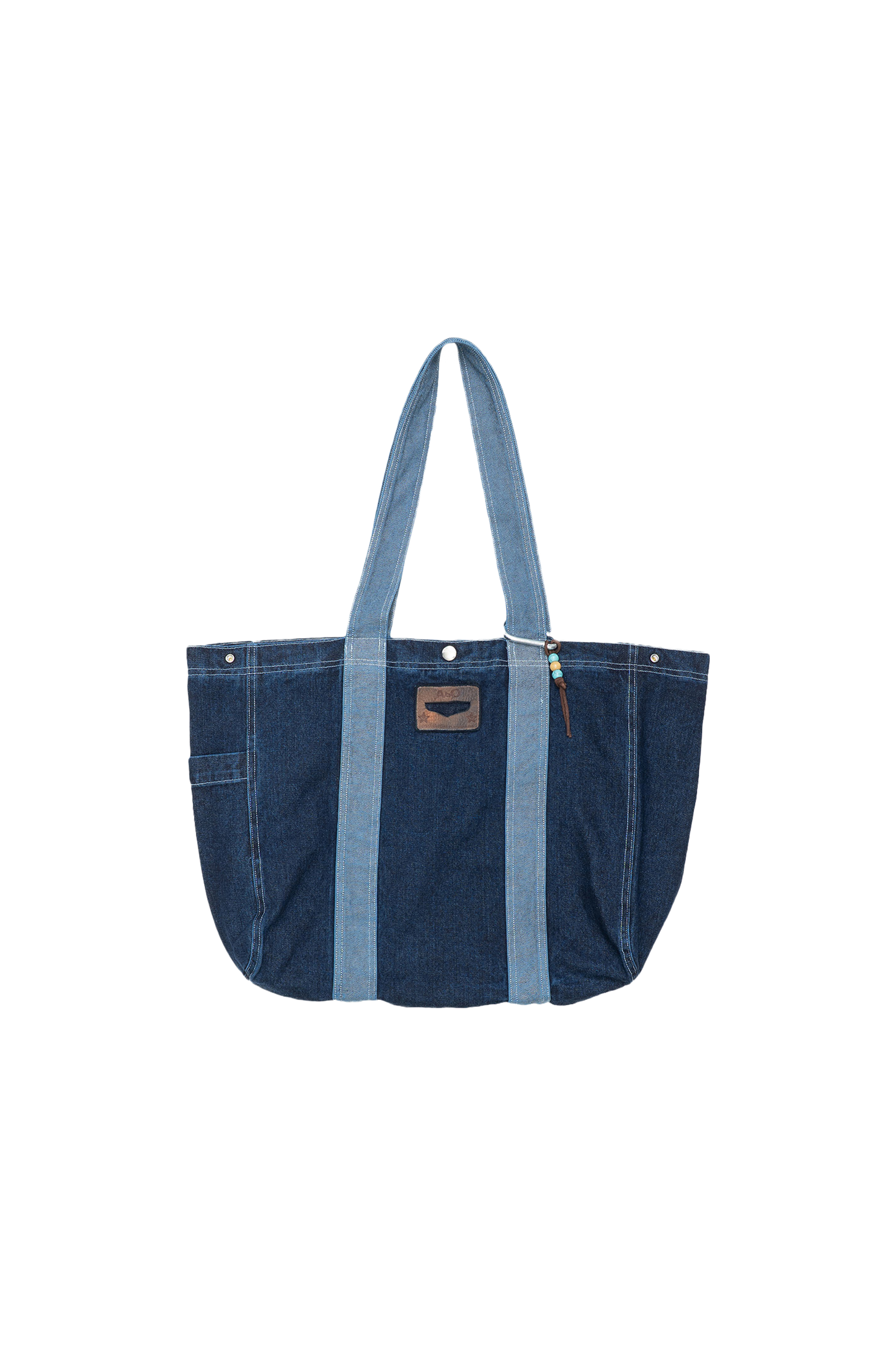 AbO Denim Tote Bag Blue