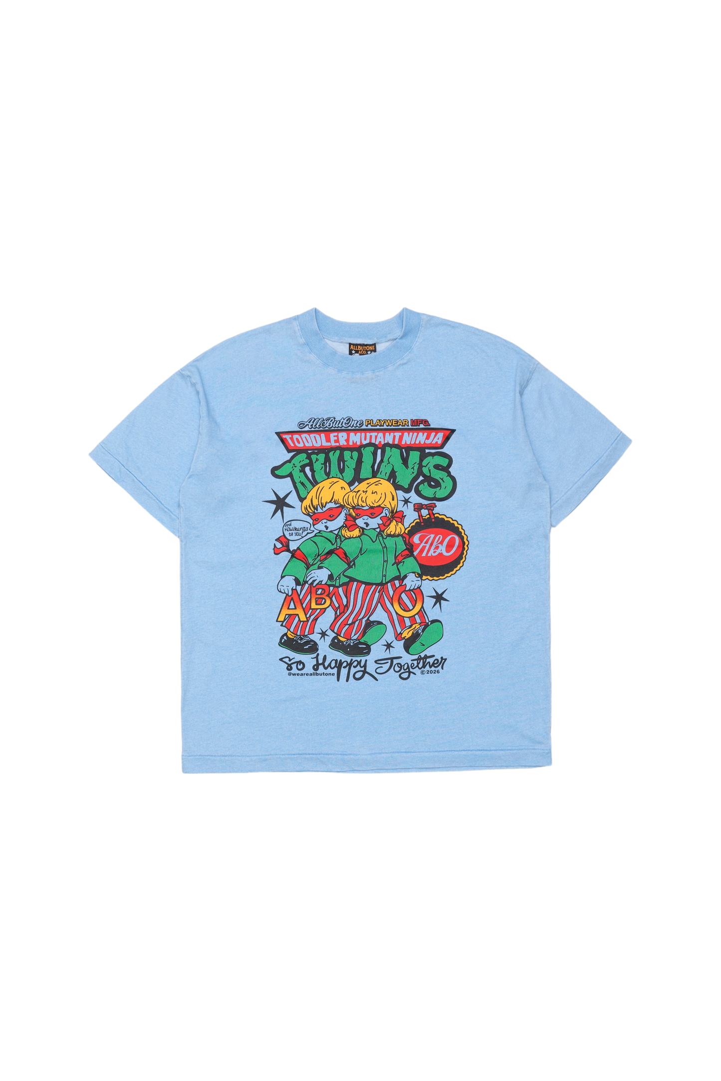 AbO Twin Tee Blue